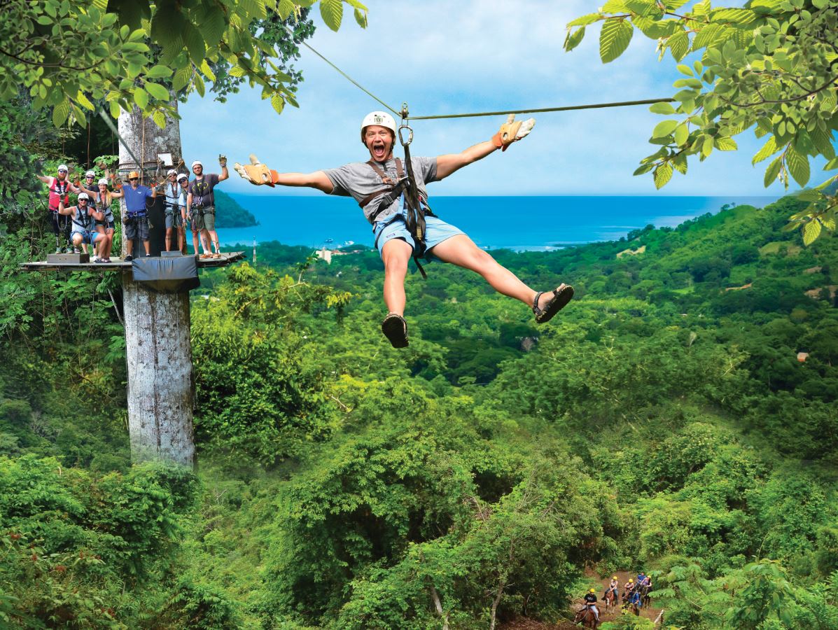 Excursión Canopy Los Sueños y Playa Jacó