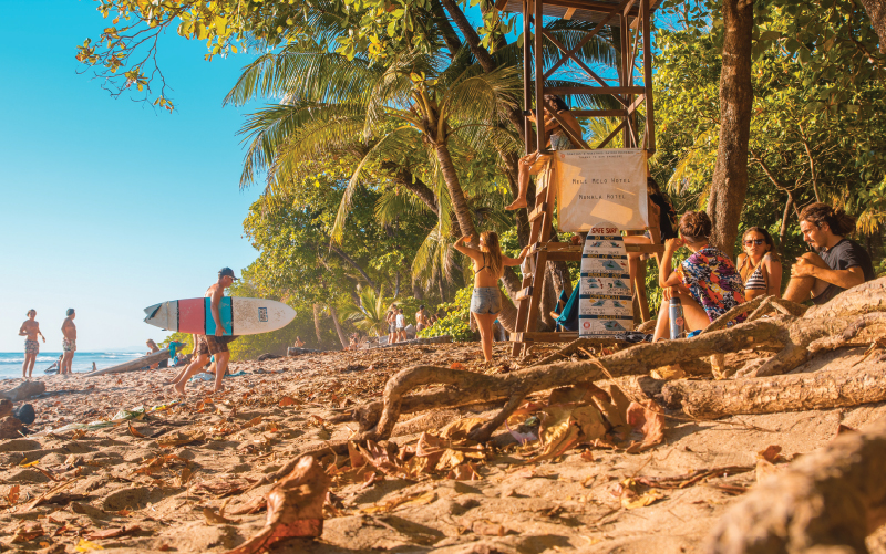 Excursión Santa Teresa, Playa del Carmen, Mal País and Curú (2 días)